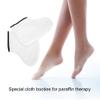 Paraffin Wax Booties Cotton Foot Care Heat Preservation Wax Bath Treatment Mitts Foot Spa Cover For For Paraffin Baths Paraffin-Baths Women Great For Paraffin Wax White view 4