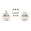 Metal 5 Tier Nail Polish Shelf Essential Oil Display Rack, Nail Salon Shop Iron Hanging Wall Triangle Display Rack Storage Shelf Perfume Shelf Cosmetic Cabinet 5 Tier Spice Rack Organizer Holds view 4