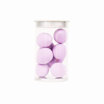1Box(8PCS) Mini Water Drop Shape Makeup Sponge Puff Wet and Dry Dual-Use Facial Powder Puff Non-Latex Cosmetics Tool Foundation Sponge for Liquid Creams and Powders with a Storage Case (Purple)