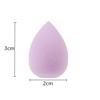 1Box(8PCS) Mini Water Drop Shape Makeup Sponge Puff Wet and Dry Dual-Use Facial Powder Puff Non-Latex Cosmetics Tool Foundation Sponge for Liquid Creams and Powders with a Storage Case (Purple) view 3