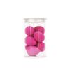 1Box(8PCS) Mini Water Drop Shape Makeup Sponge Puff Wet and Dry Dual-Use Facial Powder Puff Non-Latex Cosmetics Tool Foundation Sponge for Liquid Creams and Powders with a Storage Case (Rose red) view 1