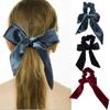 Beaupretty 3pcs Bow-knot Hair Accessories for Women Ties Green Wine Red Black for Ponytails Everyday Wear and Stylish Outfits view 2