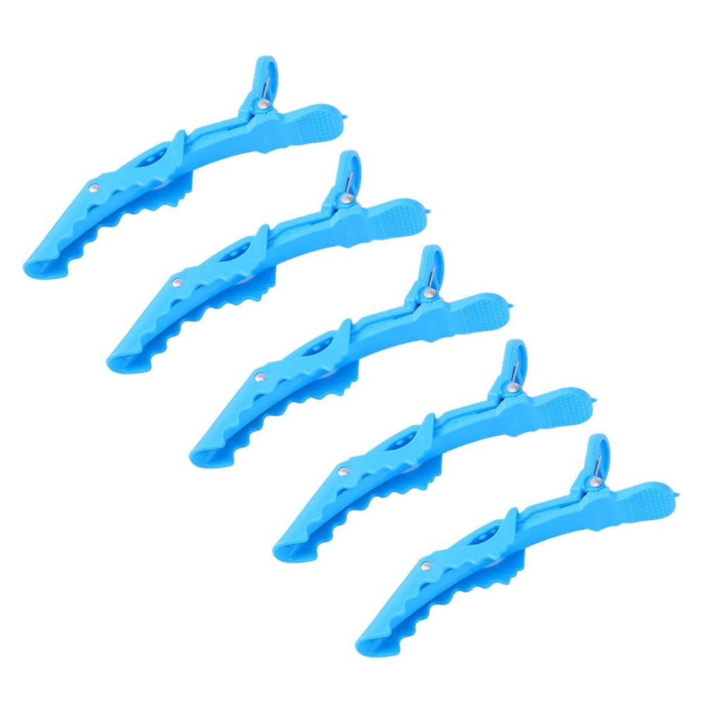 Beaupretty 15pcs Alligator Hair Clips Lightweight Plastic Hairdressing Clips for Salon and Home Use for Sectioning and Styling