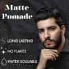Boneyard Barbering Matte Hair Wax Pomade, Water Based Styling Clay Pomade for All Hair Types Hair Paste for Men with No Shine Natural-Looking Hairstyle, Long-Lasting, Strong & Flexible Hold, 4 Oz view 2