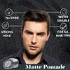 Boneyard Barbering Matte Hair Wax Pomade, Water Based Styling Clay Pomade for All Hair Types Hair Paste for Men with No Shine Natural-Looking Hairstyle, Long-Lasting, Strong & Flexible Hold, 4 Oz view 3