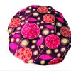 2Chique Boutique Women's African Ankara Print Satin Bonnet Multi Color Patterns (Purple/Multi, Large) view 1