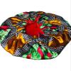 2Chique Boutique Women's African Ankara Print Satin Bonnet Multi Color Patterns (Gold/Multi, Regular) view 2