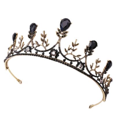 1pc Baroque Crown Bride Crown Bride Headdress Wedding Show Hair Accessory Vintage Wedding