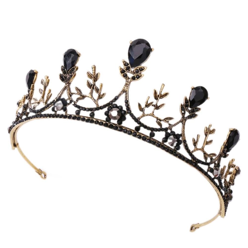 1pc Baroque Crown Bride Crown Bride Headdress Wedding Show Hair Accessory Vintage Wedding