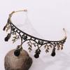 1pc Baroque Crown Bride Crown Bride Headdress Wedding Show Hair Accessory Vintage Wedding view 3