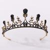 1pc Baroque Crown Bride Crown Bride Headdress Wedding Show Hair Accessory Vintage Wedding view 4