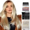 Bundle - 8 items: Lennox Wig by Rene Paris, Christy's Wigs Q & A Booklet, 2oz Travel Size Wig Shampoo, Conditioning Spray, Flexible Spray, HD Smooth, Wide Tooth Comb & Wig Cap - Melted Sunset view 3