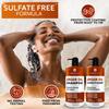 Moroccan Argan Oil Shampoo and Conditioner Set - Sulfate Free with No Parabens - Botanicals for Women and Men - Professional Moisturizing, Anti Frizz, Hydrating Solution for Dry, Wavy and Curly Hair view 4