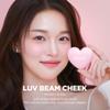 lilybyred Luv Beam Cheek | Heart-Shaped Korean Powder Blush, Soft Matte Finish with Subtle Shimmer, Blendable & Buildable, Lightweight & Long-Lasting, Natural Flush, 0.16 oz. (03 Flush Orange) view 2