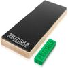 Hutsuls Leather Strop Block with Compound - Get Razor-Sharp Edges with Non-Slip Leather Stropping Block & Step-by-Step Guide Included view 1