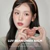 lilybyred Luv Beam Cheek Balm | Heart-Shaped Korean Cream Blush, Semi-Matte Finish, Long-Lasting, Blendable & Buildable, Soft Creamy Texture, Lightweight, Natural Flush, 0.12 oz. (03 Mood Rose) view 2