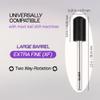 PANA 3/32" Large Smooth Round Top Safety Carbide Nail Drill Bit for Gel Polish & Acrylic Removal Nail Salon Manicure Pedicure Electric File Tools (Large Barrel - DLC Black, Extra Fine) view 3