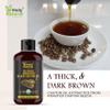 Organic Jamaican black Castor Oil (3.38 fl oz) USDA Certified, Traditional Handmade with Typical and Traditional roasted castor beans smell ,100% Pure black Castor Oil (No Additive, Non GMO) view 2