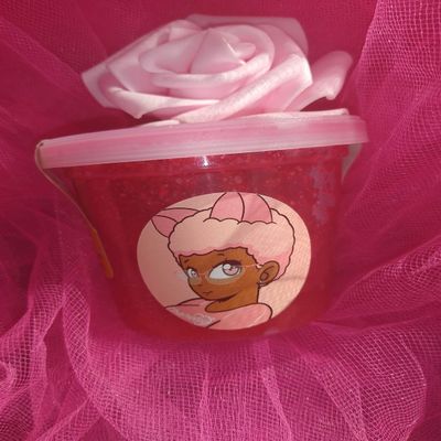 Chanellie: Rose Body Scrub, Exfoliating Sugar Scrub, Natural Body Scrub, Pink Body Scrub (4oz)