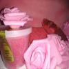 Chanellie: Rose Body Scrub, Exfoliating Sugar Scrub, Natural Body Scrub, Pink Body Scrub (4oz) view 2