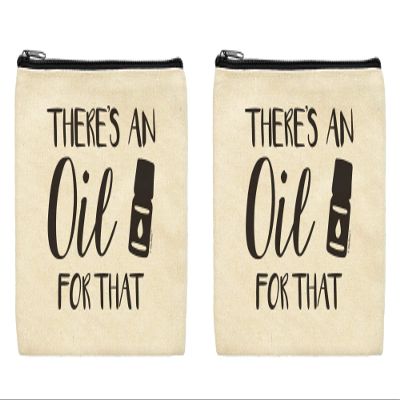 Travel Makeup Bag There's An Oil For That Trendy Makeup Bag 2-Pack Makeup Bags