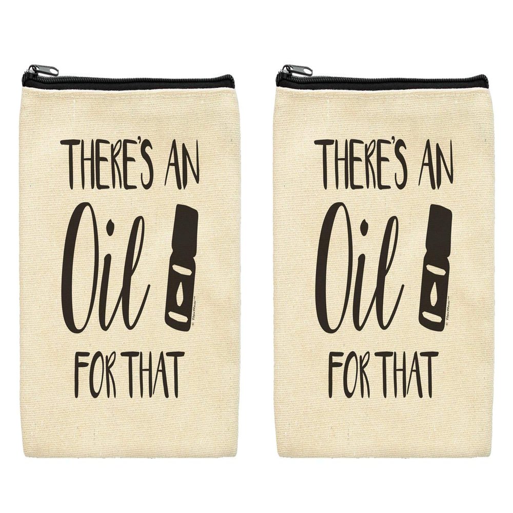 Travel Makeup Bag There's An Oil For That Trendy Makeup Bag 2-Pack Makeup Bags
