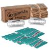 Gentleman Jon 50-Pack Platinum Double Edge Razor Blades - Premium Swedish Stainless Steel Safety Razor Blades - Platinum Coated Blade For Smooth and Comfortable Shaves - Fits Most Men's Safety Razors view 1