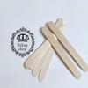 Bzbuy 100 Pieces Large Wax Sticks, Wood Waxing Craft Sticks Spatulas Applicators for Hair Removal Eyebrow and Body view 2