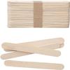Bzbuy 100 Pieces Large Wax Sticks, Wood Waxing Craft Sticks Spatulas Applicators for Hair Removal Eyebrow and Body view 4