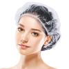 100pcs Shower Caps Disposable, Thicker and Larger Waterproof Clear Hair Bath Caps, Premium Plastic Hair Cap for Women, Spa, Hair Solon, Travel, Hotel and Home Use(Size 20IN/50CM) view 1