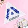 Jollin Hot Fix Crystal Flatback Rhinestones Glass Diamantes Gems 7.2mm(34ss 288pcs, Sapphire) view 3