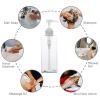 Suream 22oz/650ml Refillable Shampoo Bottle for Shower, Large Capatity Conditioner Dispensers for Bathroom, Plastic Pump Press Bottles for Lotion, Body Moisturizer, Massage Oil, Hand Wash, Soap, 3Pack view 4