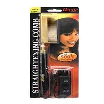 Hot and Hotter Electrical Straightening Comb Wide Teeth