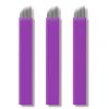 50pcs Purple Microblading blades Nano 0.16mm Semi Permanent Makeup Eyebrow Tattoo needles 12 Slope (12F) view 1