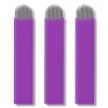 50pcs Purple Microblading blades 18U Nano 0.16mm Semi Permanent Makeup Eyebrow Tattoo needles (18U) view 1