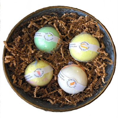 Bath Bomb Variety Pack, 4-pk Spa Gift Set