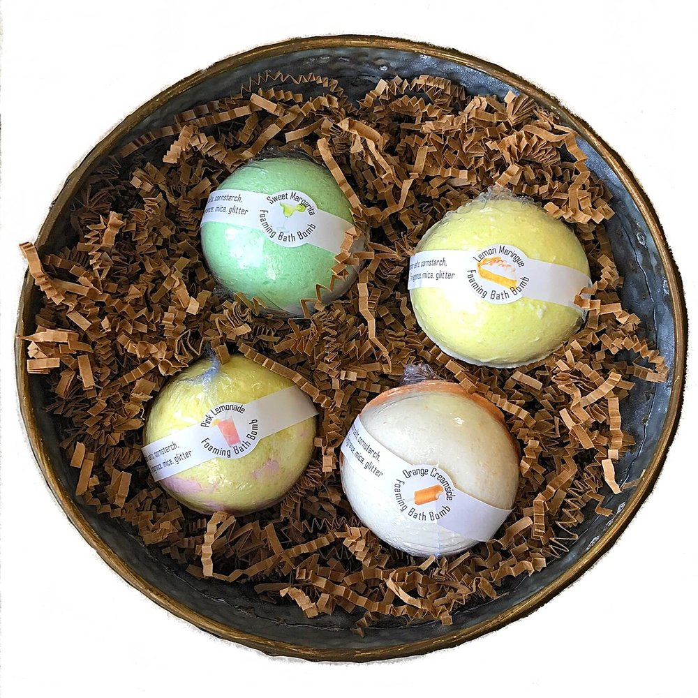 Bath Bomb Variety Pack, 4-pk Spa Gift Set