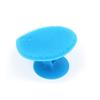 4pcs Silicone Face Scrubbers Heart Shape Face Blackhead Cleansing Brush with Suction Cup for Pore Removing Blackheads (Orange,Rose,Blue,Green) view 4