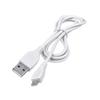 ABLEGRID 5ft White Micro USB Charging Cable Cord for Remington MB4110 HC-5750 HC-5950 MB-5350 MB-4550 MB4550T Rechargeable Men's Mustache Precision Power Haircut Beard Trimmer Grooming Shaver Clipper view 2