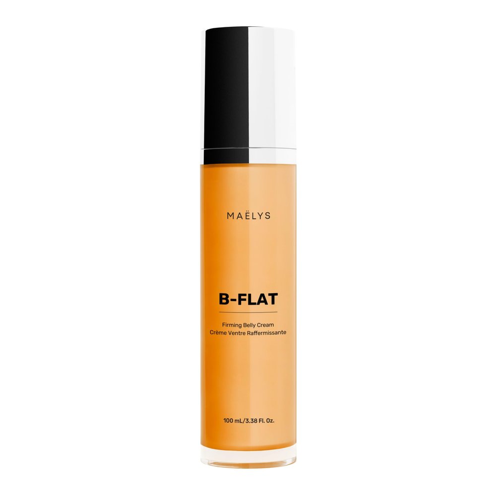 MALYS Cosmetics B-FLAT Belly Firming Cream - Stretch Mark Belly Cream - Tightening