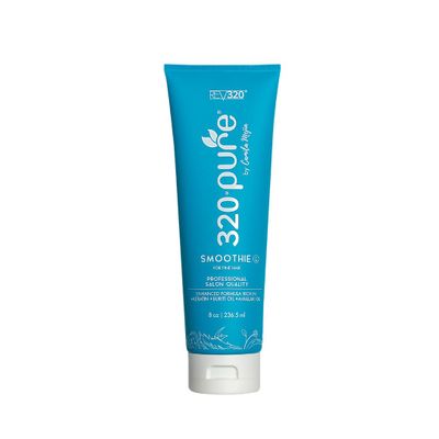 320Pure Smoothie Leave In Conditioner For Fine Hair 8oz, Sulfate Free, Color Safe & Lightweight Formula, Deep Repair Moisturizing Detangler for Fine, Frizzy, Curly, Thick, Wavy, Dry & Damaged Hair