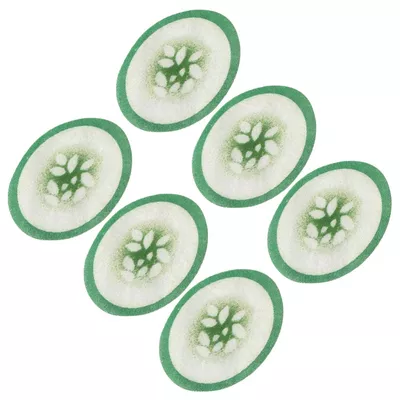 100pcs Under Eye Pads Disposable Cucumber Print Non-Woven Eye Patches Eyelash Pad DIY Eye Care Tool for Home Travel and Salon