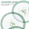 100pcs Under Eye Pads Disposable Cucumber Print Non-Woven Eye Patches Eyelash Pad DIY Eye Care Tool for Home Travel and Salon view 4