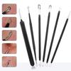 Blackhead Remover Pimple Popper Tool Kit - (6 Piece Kit) - Professional Stainless Pimples Comedone Extractor Removal Tool view 2