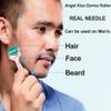 Derma Roller REAL NEEDLE Advanced 5 - Angel Kiss 0.30mm Titanium Microneedling Roller for Face, Body, Beard, Scalp, Skin Care - 0.18mm Ultrafine 192 Micro Needles Dermal Tool for Women Men view 4