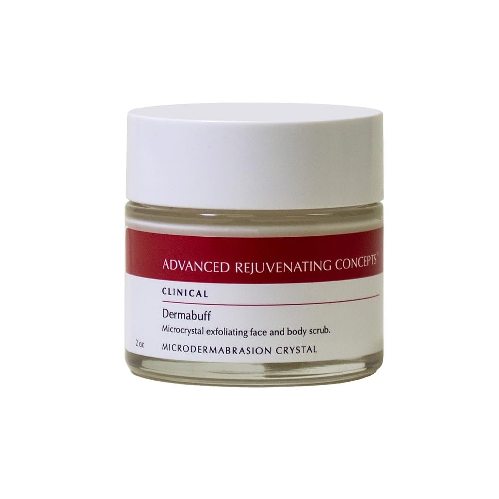 ADVANCED REJUVENATING CONCEPTS Clinical Dermabuff Microcrystal Exfoliant, Texture Smoothing Facial Scrub, Brightens Complexion, 2 Ounce