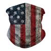 Delafino Neck Gaiter - Us Flag Design With Pocket for Filter- 2 Filters Included, Lightweight, Cool view 1
