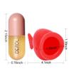 MonLiya Lip Plumper Tool+Lip Plumper Gloss Set,Fish Shape Lip Enhancer Plumper Device Natural Pout Mouth Tool Lip Serum Care Moisturizing Lip Plumping Big Sexy Mouth view 2