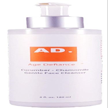 Age Defiance Cucumber Chamomile Face Cleanser (6 oz) - gentle facial/skin cleanser, natural plant extract formula