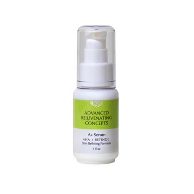 ADVANCED REJUVENATING CONCEPTS Oily Skin/Acne A+ Exfoliating Serum, Retinol & Glycolic Exfoliant, for Oily, Acne, and Combination Skin, 1 fl oz